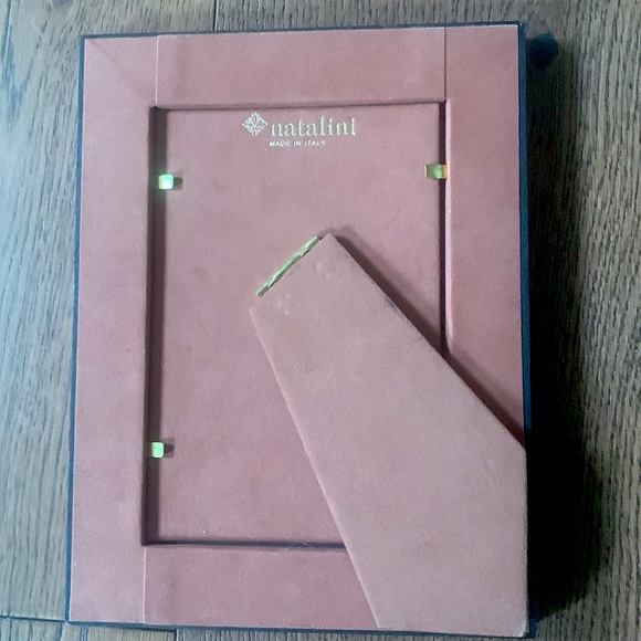 Picture frame 4 x 6” Natalini. Wood with suede back - Picture 2 of 2